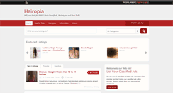 Desktop Screenshot of hairopia.com
